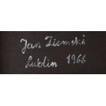 Jan Ziemski (1920 Kielce - 1988 Lublino), Composizione, 1966