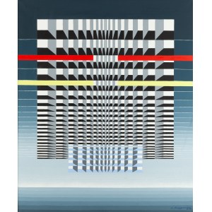 Stefan Krygier (1923 Łódź - 1997 Łódź), Geometric abstraction, 1968