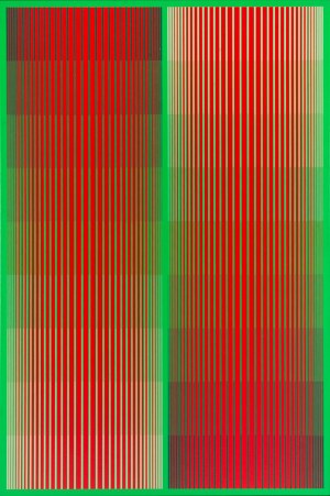 Richard Anuszkiewicz (1930 Erie - 2020 Englewood), 