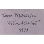 Teresa Tyszkiewicz (1953 Ciechanów - 2020 Paris, Frankreich), Folia dechiré, 1999