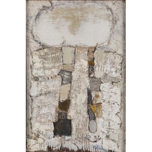 Aleksander Kobzdej (1920 Olesko - 1972 Varsovie), White Tonic, 1963