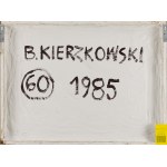 Bronisław Kierzkowski (1924 Łódź - 1993 Warszawa), Kompozycja fakturowa 60, 1985