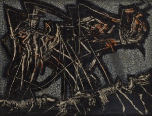 Jerzy Tchórzewski (1928 Siedlce - 1999 Warszawa), Bez tytułu, 1958