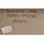 Tadeusz Dominik (1928 Szymanów - 2014 Warszawa), Deszcz, 1991