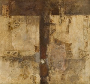 Teresa Rudowicz (1928 Toruń - 1994 Kraków), Kompozycja, 1963