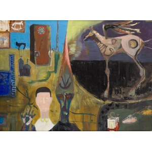 Marek Sapetto (1939 Konskie - 2019 ), Pegasus Circus, 1960s.