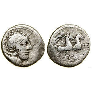 Roman Republic, denarius, (123 B.C.), Rome