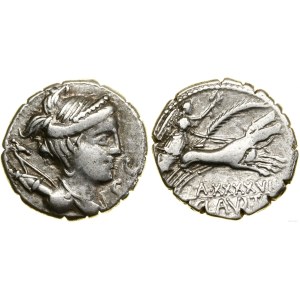 Roman Republic, denarius serratus, (79 B.C.), Rome