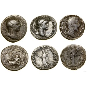 Roman Empire, 3 x denarius set, Rome