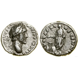 Roman Empire, denarius, (158-159), Rome