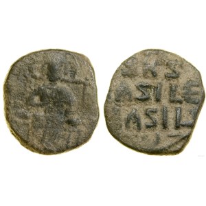 Byzantium, anonymous follis (attributed to Constantine IX Monomachus), (ca. 1042-1055), Constantinople