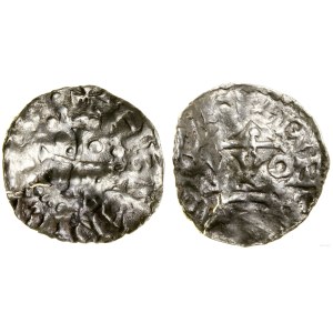 Germany, denarius, 948-955, Regensburg, Vulfa minster