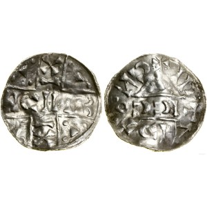 Germany, denarius, 1018-1026, Regensburg, Ag minster