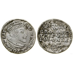 Poľsko, trojak, 1590, Olkusz
