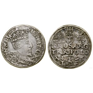 Polsko, trojak, 1595, Olkusz