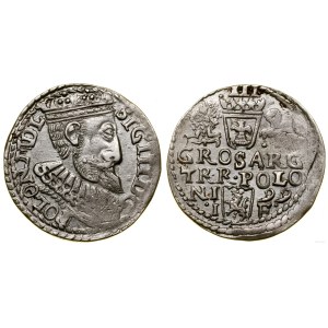 Polsko, trojak, 1599, Olkusz