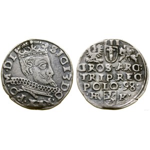 Poland, trojak, 1598, Wschowa