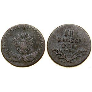 Polska, 3 grosze, 1794, Wiedeń
