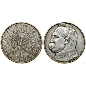 Polsko, 10 zlotých, 1934 S, Varšava