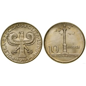 Poland, 10 zloty, 1965, Warsaw