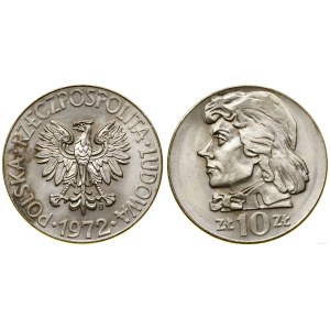 Poland, 10 zloty, 1972, Warsaw