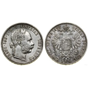 Austria, 1 florin, 1878, Vienna