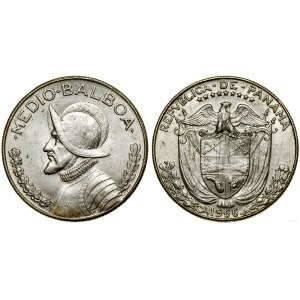 Panama, 1/2 balboa, 1966, Ottawa