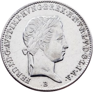 Ferdinand V., 10 Kreuzer 1845, B, Kremnitz