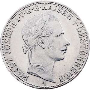 Franz Joseph I., 1 Vereinsthaler 1858, A, Vienna