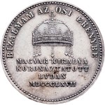Franz Joseph I., Coronation Jeton 1867, A, Vienna