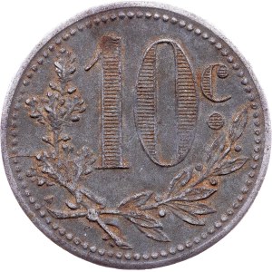 Algerien, 10 Centimes 1916