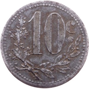 Algeria, 10 Centimes 1916