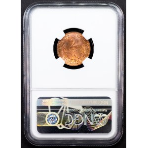 France, 2 Centimes 1898, Paris