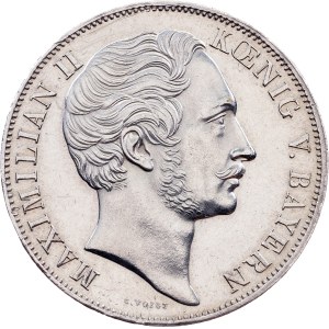 Germany, 2 Gulden 1855, Munich