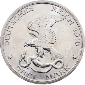 Germany, 3 Mark 1913, A, Berlin