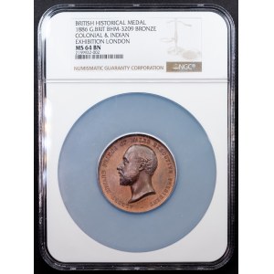 Great Britain, Medal 1886, Heaton