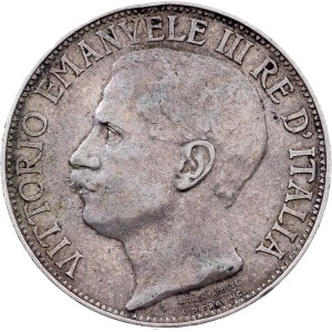 Italy, 2 Lire 1911, R, Rome