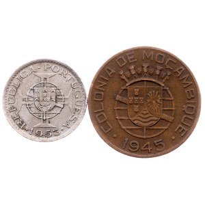 Mozambique, 1, 2.50 Escudo 1945-1953, Lisbon