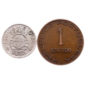 Mozambique, 1, 2.50 Escudo 1945-1953, Lisbon