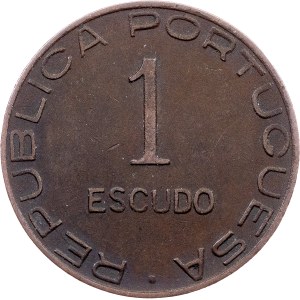Mozambique, 1 Escudo 1945, Lisbon