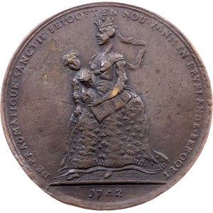 Netherlands, Satirical Medal 1742