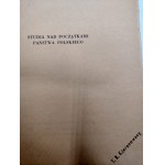 Labuda Gerard - Studies on the beginnings of the Polish State, Poznań 1946 [ Ekslibris Kiersnowskich ].