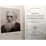 Limanowski Boleslaw - Historia Powstania Narodu Polskiego 1863 i 1864, Lviv 1909 [ Stamp of the Military Library of the 33rd Infantry Regiment in Lomza, Lomza, January Uprising ].