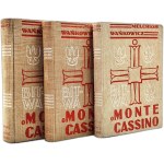 Wańkowicz Melchior - Battle for Monte Cassino, Volume I-III, Rome 1945 - 1947 [ First Edition, II Polish Corps ].