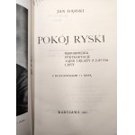 [Polish - Bolshevik War ] Dabrowski Jan - Pokój Ryski , memoirs, negotiations, secret agreements with Joff, letters, Warsaw 1931