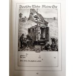 Brochure from D. Felsing publishing house of Berlin with patterns of 14 diplomas for retired Wehrmacht soldiers , Berlin circa 1943 [ Third Reich ].