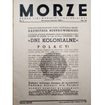 Morze - Zeszyt nr. 4, April 1938, Warsaw, Maritime and Colonial League [ Poland and its colonies, marine science ].