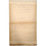 Czwartak - Camp magazine dedicated to the 4th infantry regiment of the Polish Legions, No. 3, Year I, In the field - Bratnik - Drewnik , August 7, 1915 [ Polish Legions ].