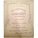 Obijak - Field magazine of the 4th Infantry Regiment of the Polish Legions, - Farewell of a Legionary to his fiancée - supplement to no. 19, Nowy Sacz 1917 [ Polish Legions ].