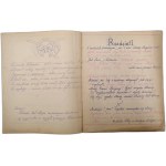 Obijak - Field magazine of the 4th Infantry Regiment of the Polish Legions, - Farewell of a Legionary to his fiancée - supplement to no. 19, Nowy Sacz 1917 [ Polish Legions ].